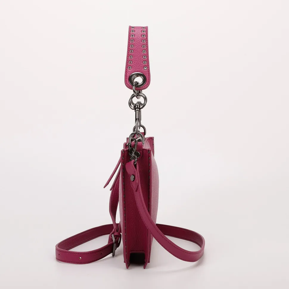 Borsa a spalla e tracolla Mimì-Muà Fuxia