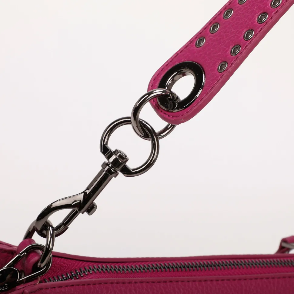 Borsa a spalla e tracolla Mimì-Muà Fuxia
