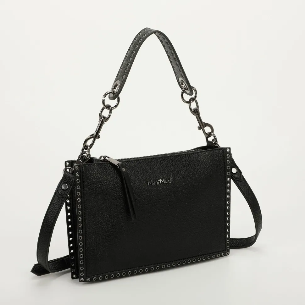 Borsa a spalla e tracolla Mimì-Muà Nera