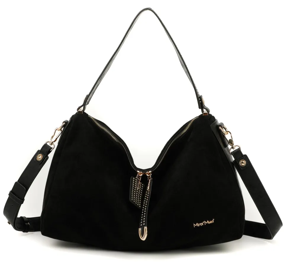 Borsa a spalla e tracolla Mimì-Muà Nera