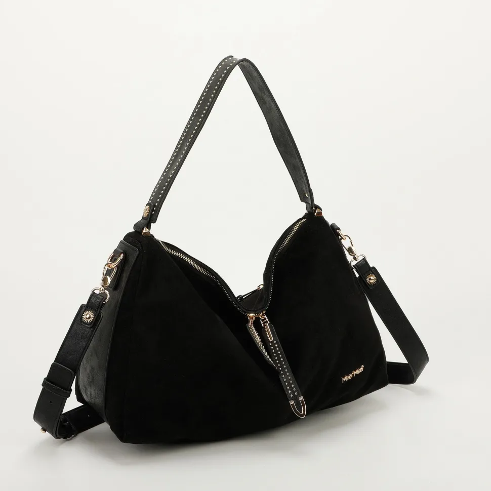 Borsa a spalla e tracolla Mimì-Muà Nera