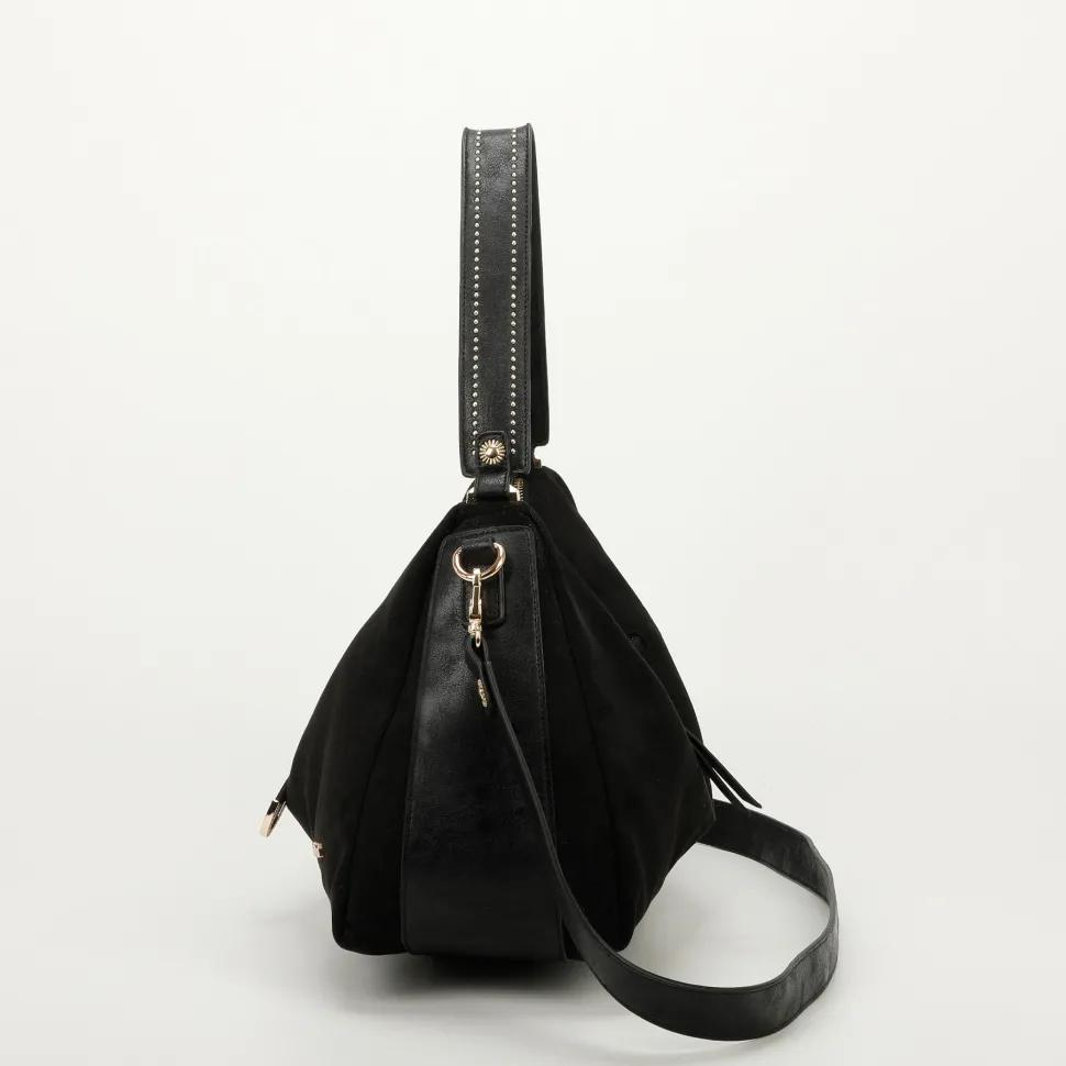 Borsa a spalla e tracolla Mimì-Muà Nera