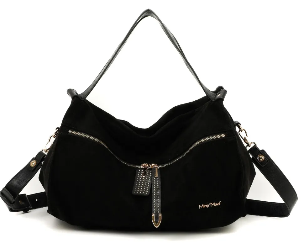 Borsa a spalla e tracolla Mimì-Muà Nero
