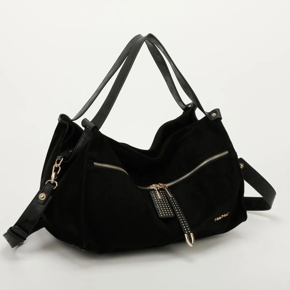 Borsa a spalla e tracolla Mimì-Muà Nero