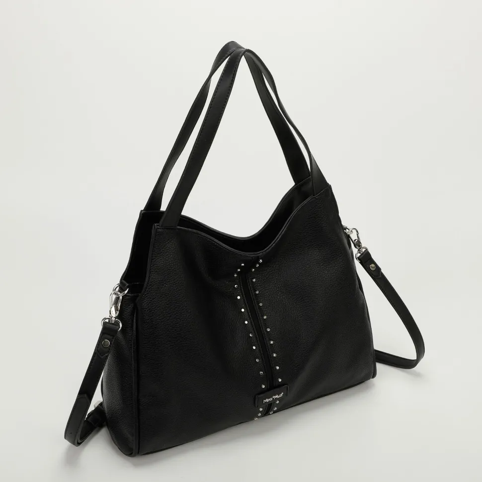 Borsa a spalla e tracolla Mimì-Muà Nera