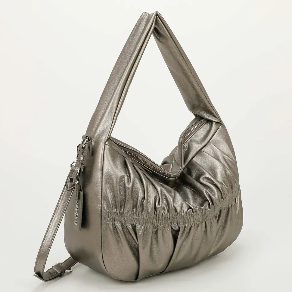Borsa a spalla e tracolla Mimì-Muà Piombo