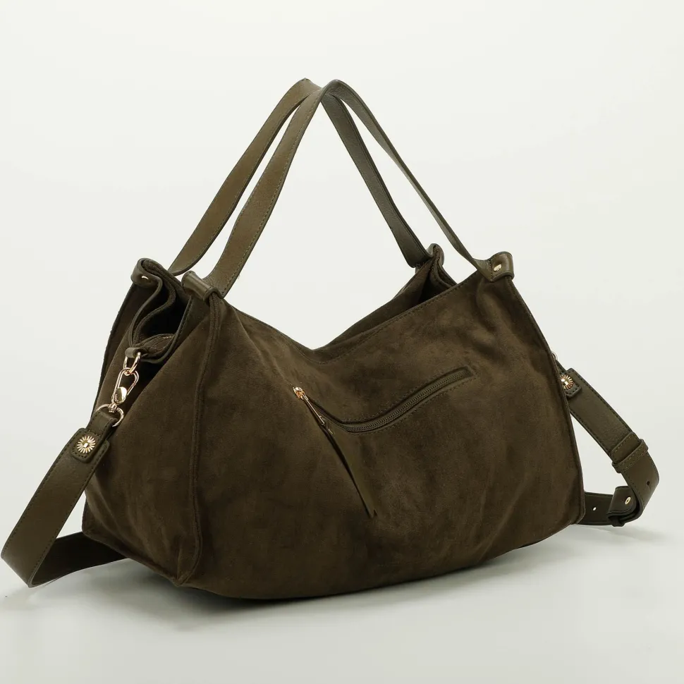 Borsa a spalla e tracolla Mimì-Muà Verde