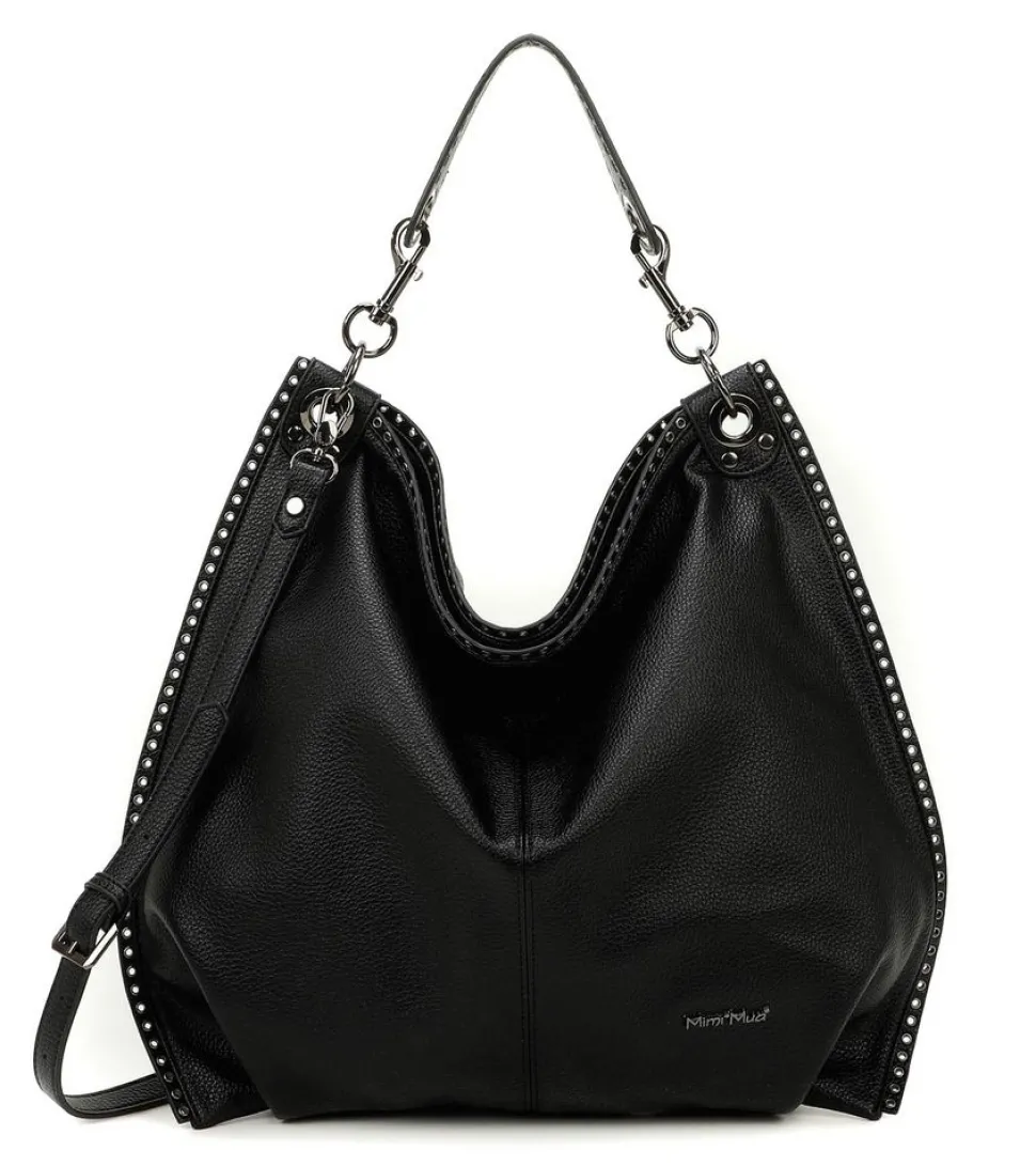Borsa a spalla e tracolla Mimì-Muà Nera