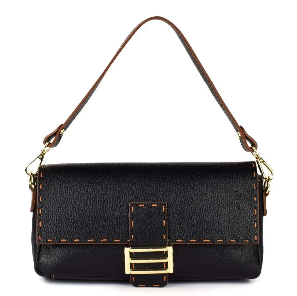 Borsa a spalla e tracolla 20122 Nero