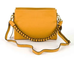 Borsa a spalla e tracolla 20121 Ocra