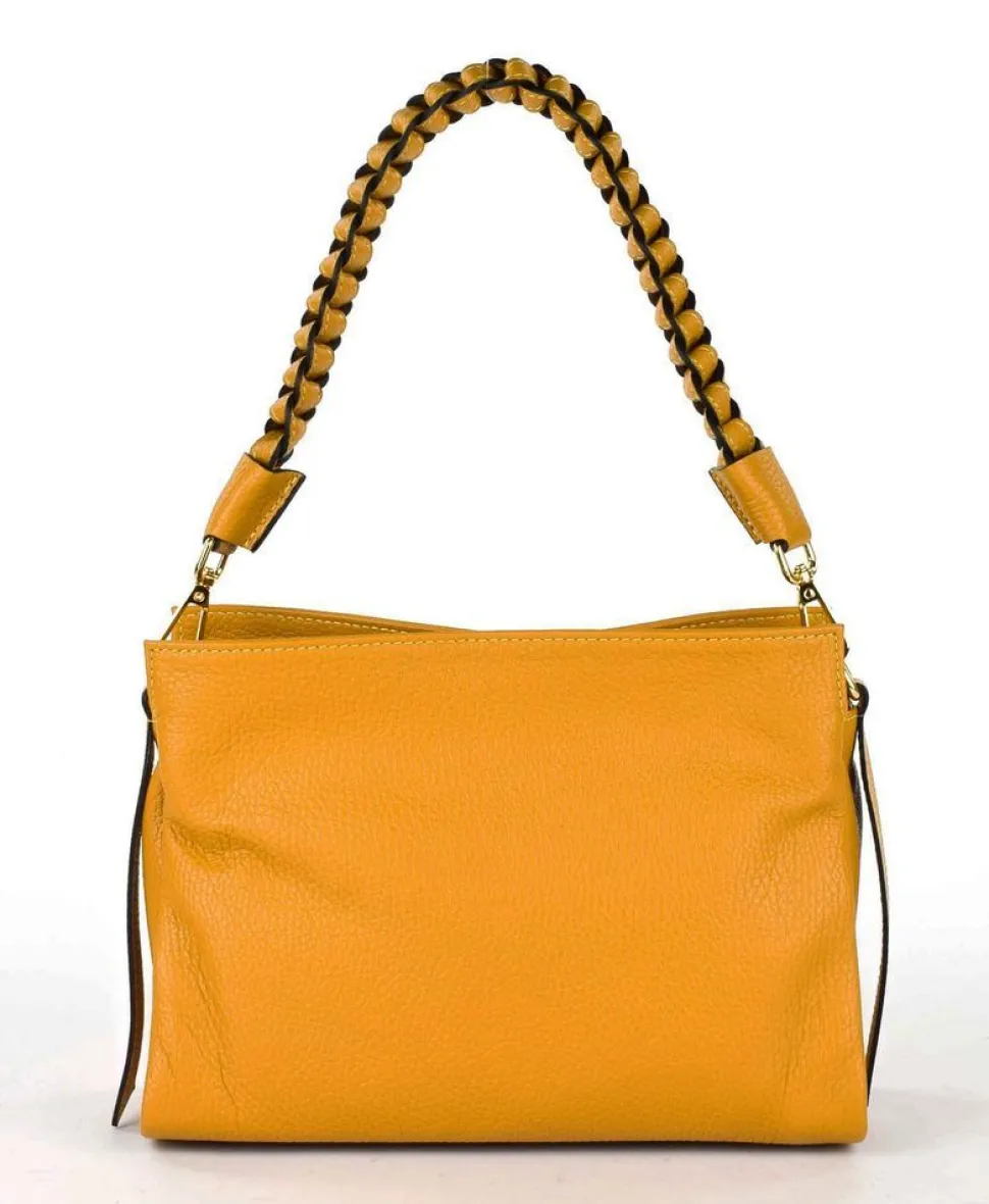 Borsa a spalla e tracolla 20121 Ocra