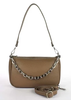 Borsa a spalla e tracolla 20105 Taupe