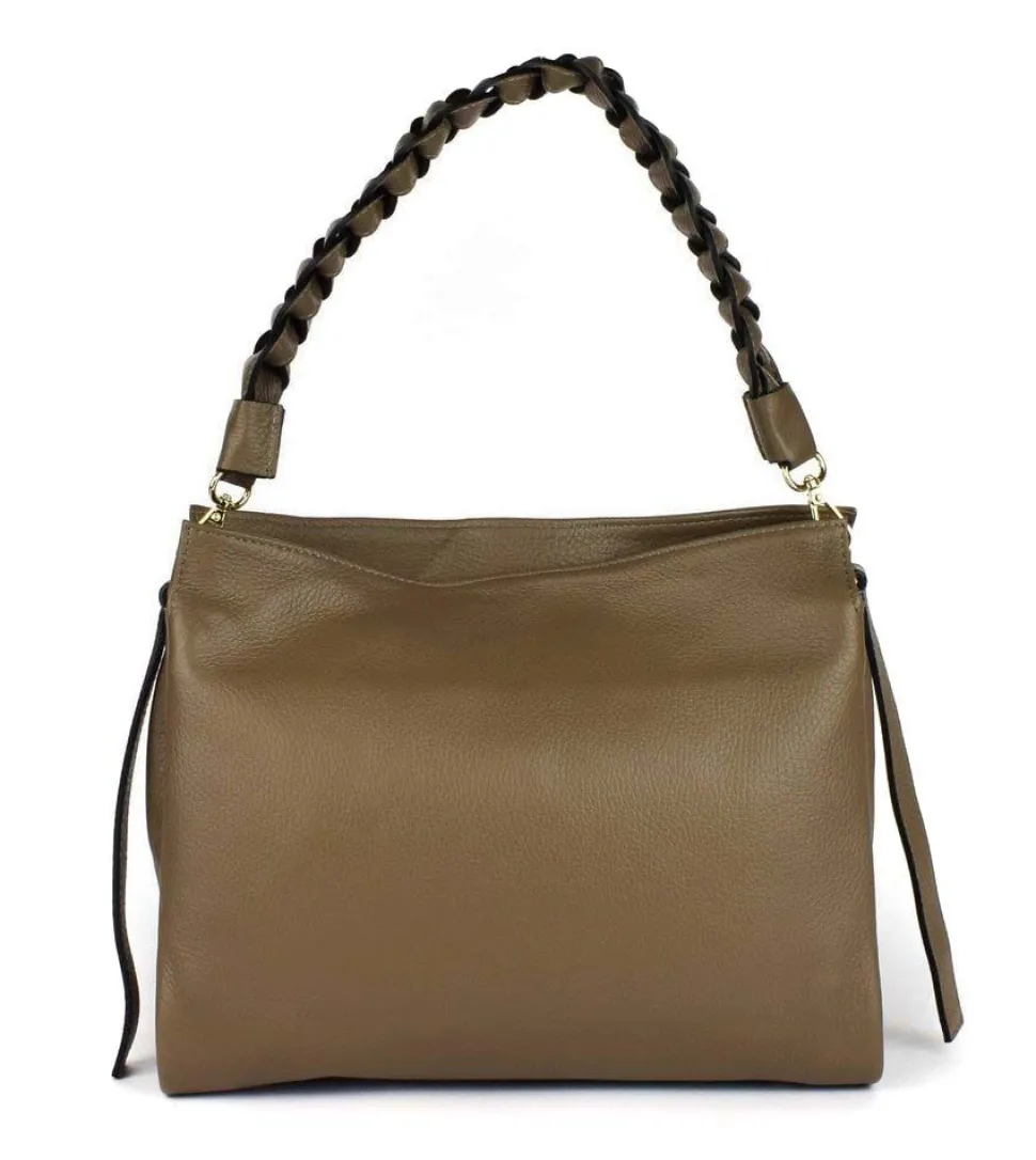 Borsa a spalla e tracolla 20119 Taupe