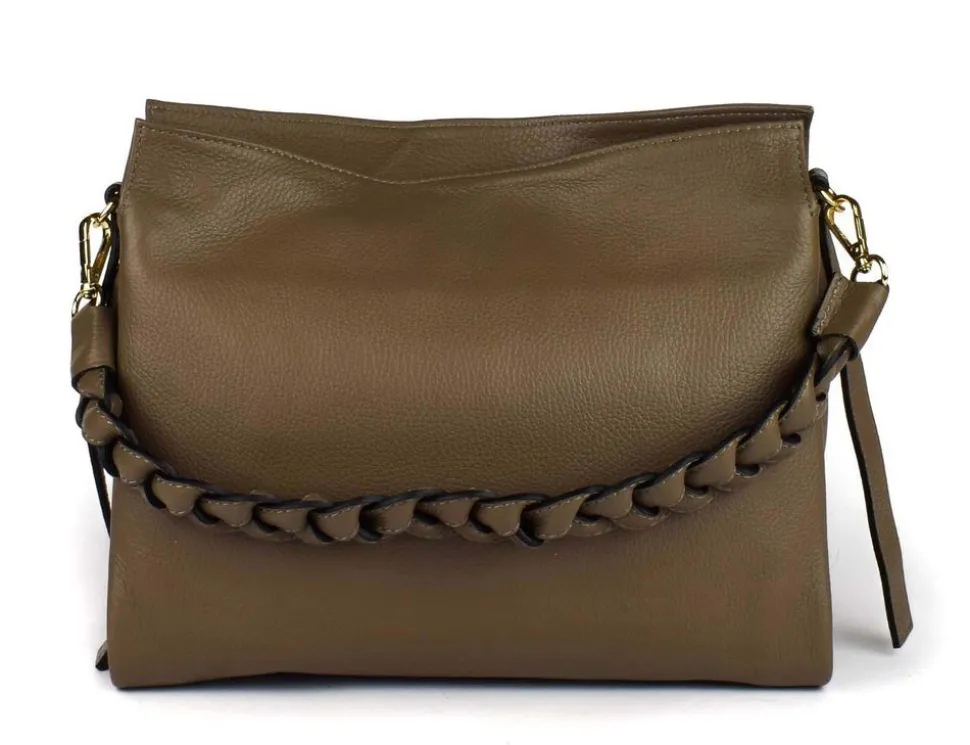 Borsa a spalla e tracolla 20119 Taupe