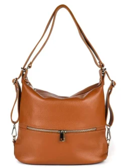Borsa a spalla e zaino 20136 Cuoio