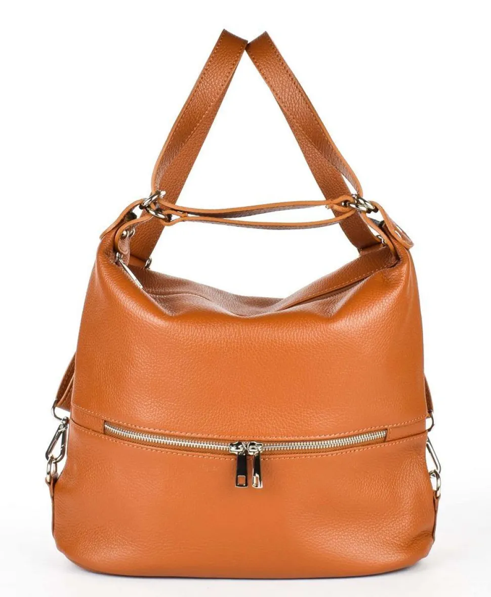 Borsa a spalla e zaino 20136 Cuoio