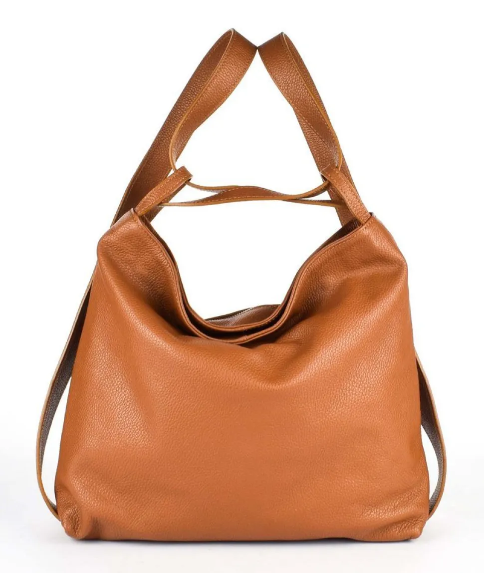 Borsa a spalla e zaino 20141 Cuoio