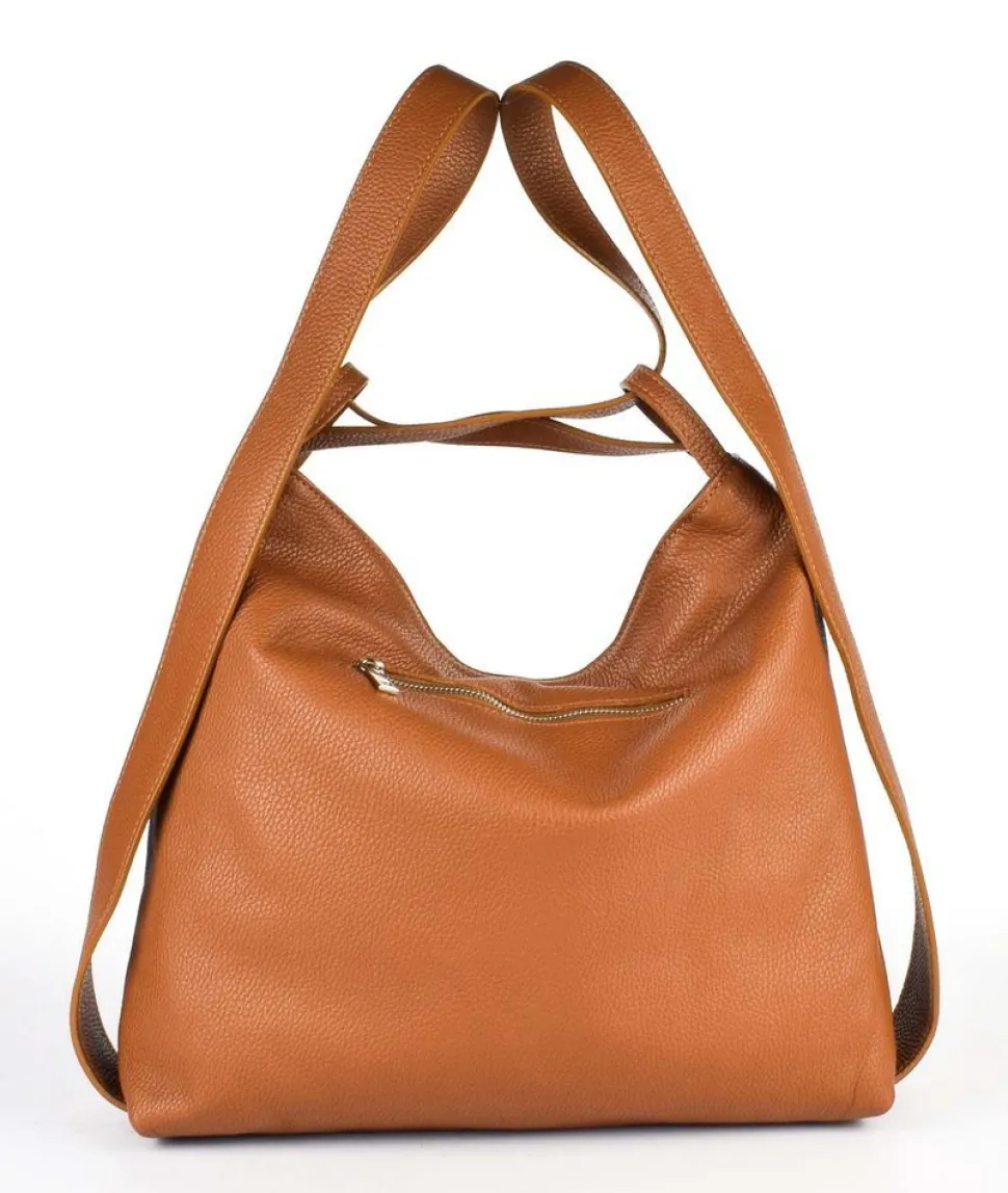 Borsa a spalla e zaino 20141 Cuoio