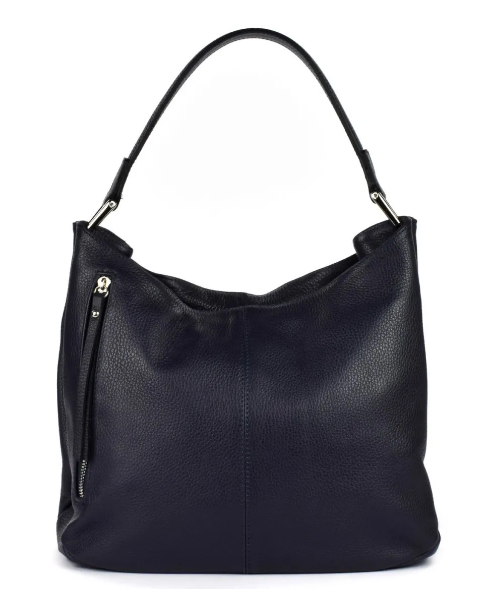 Borsa a spalla in pelle 20052 Blu