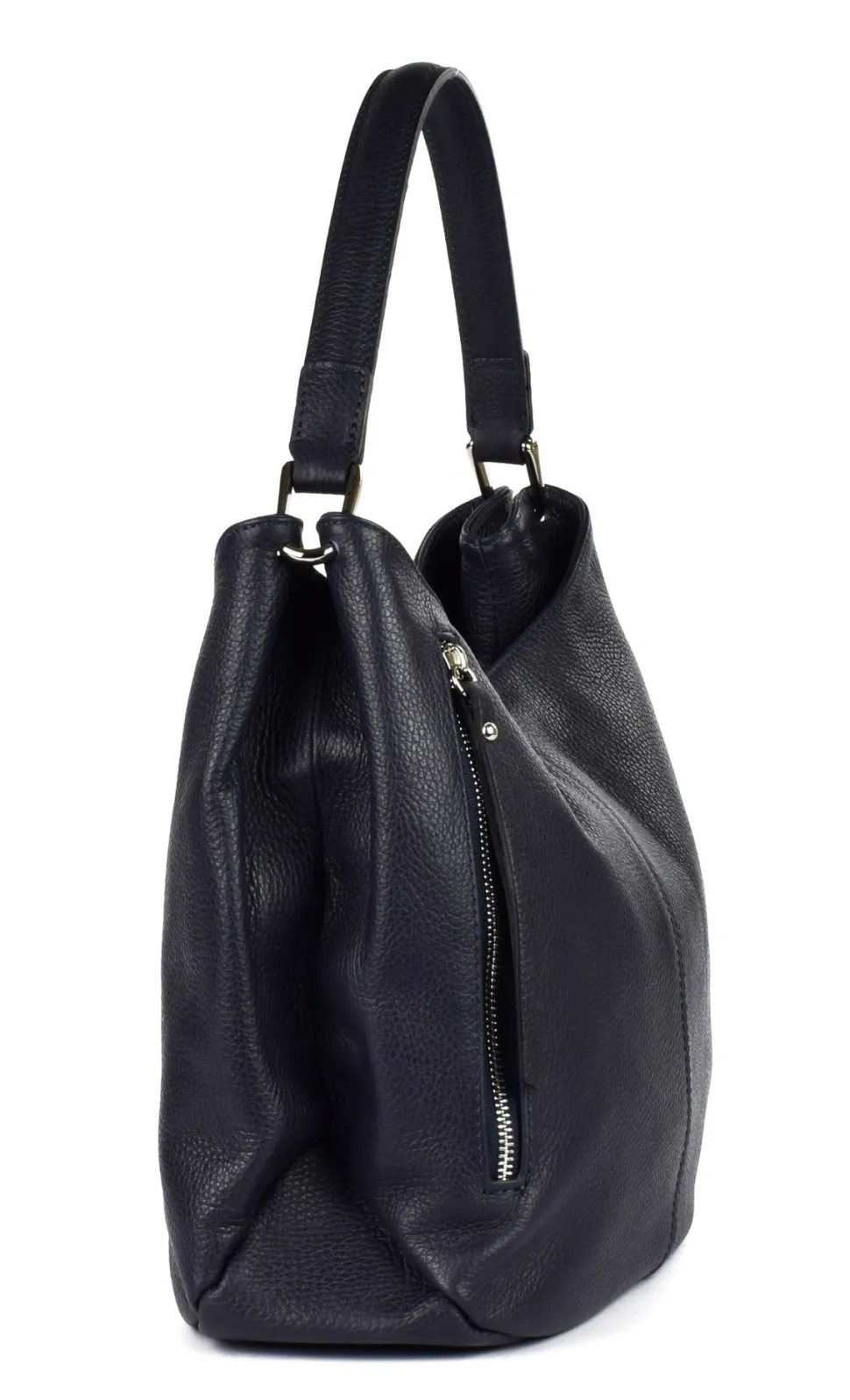 Borsa a spalla in pelle 20052 Blu