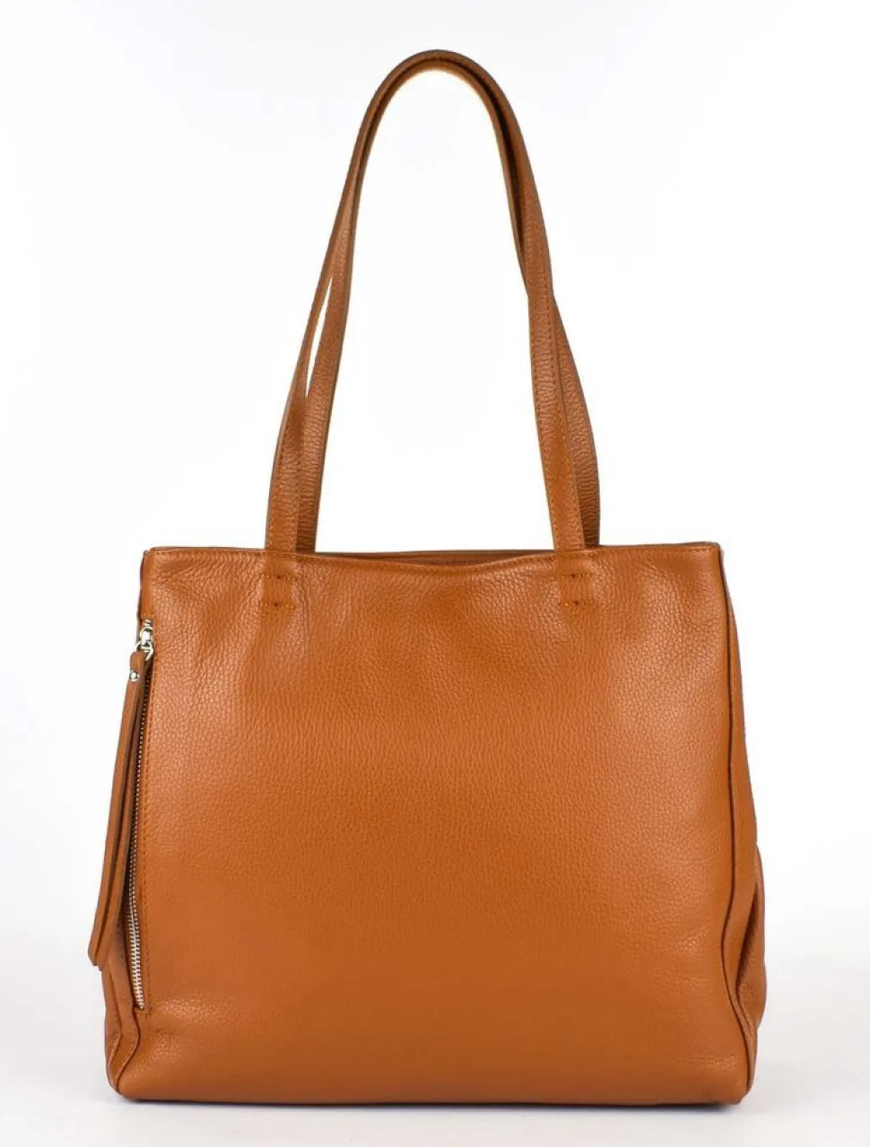 Borsa a spalla in pelle 20051 Cuoio