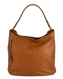 Borsa a spalla in pelle 20052 Cuoio