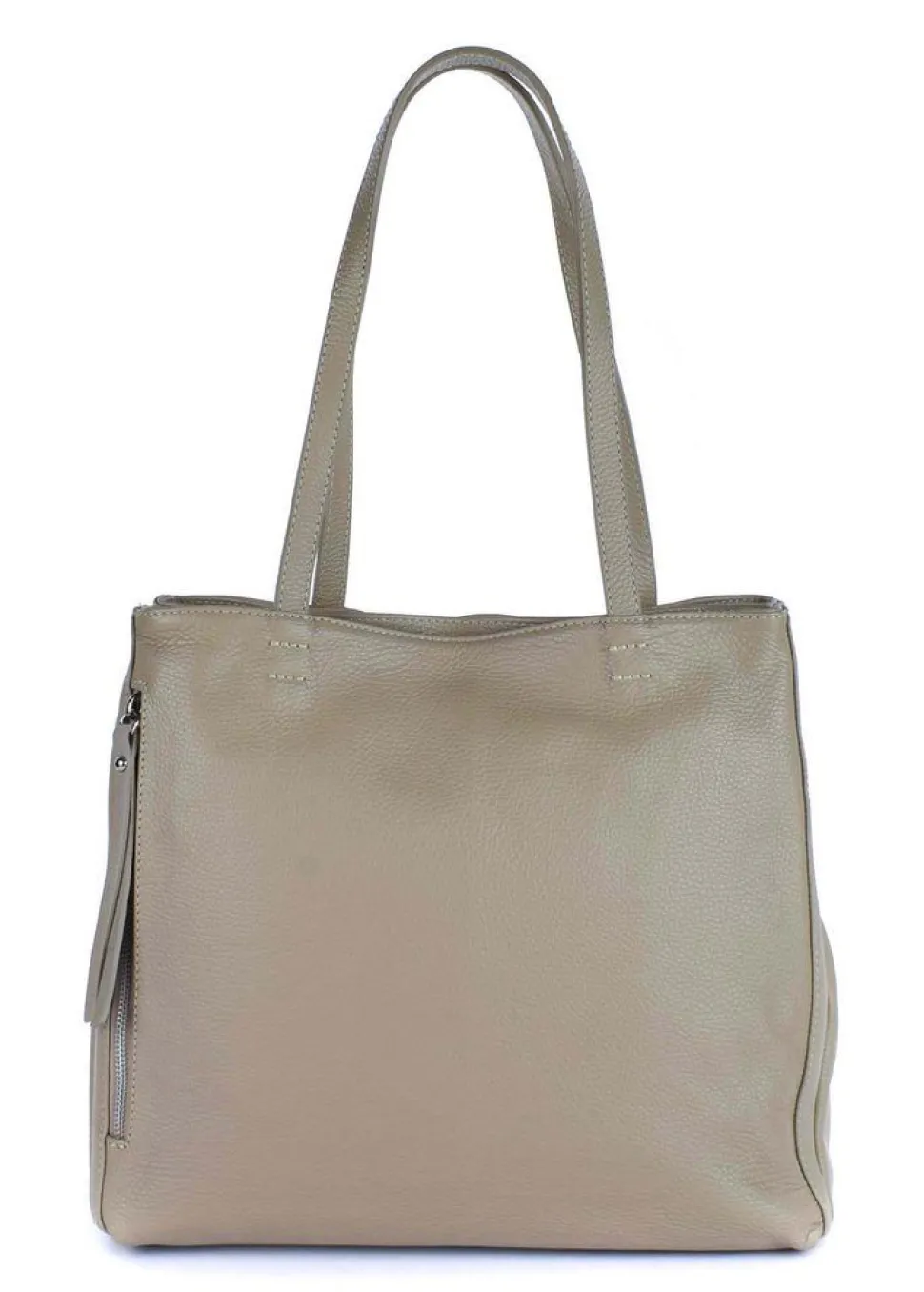 Borsa a spalla in pelle 20051 Ecru