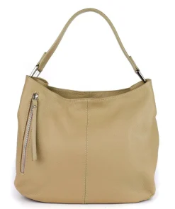 Borsa a spalla in pelle 20052 Ecru