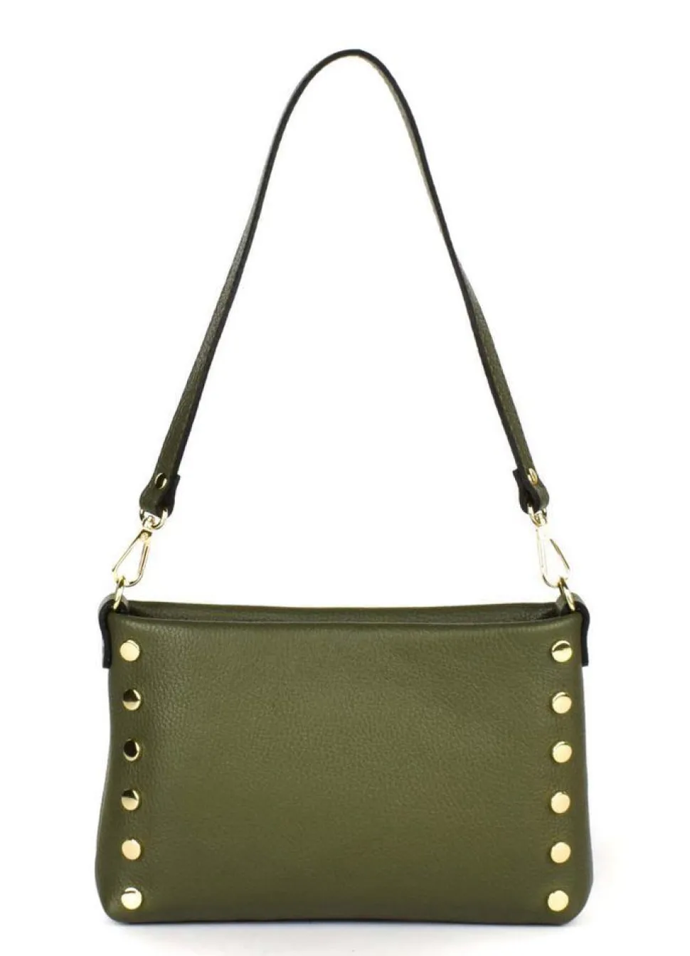 Borsa a spalla in pelle 20151 Verde