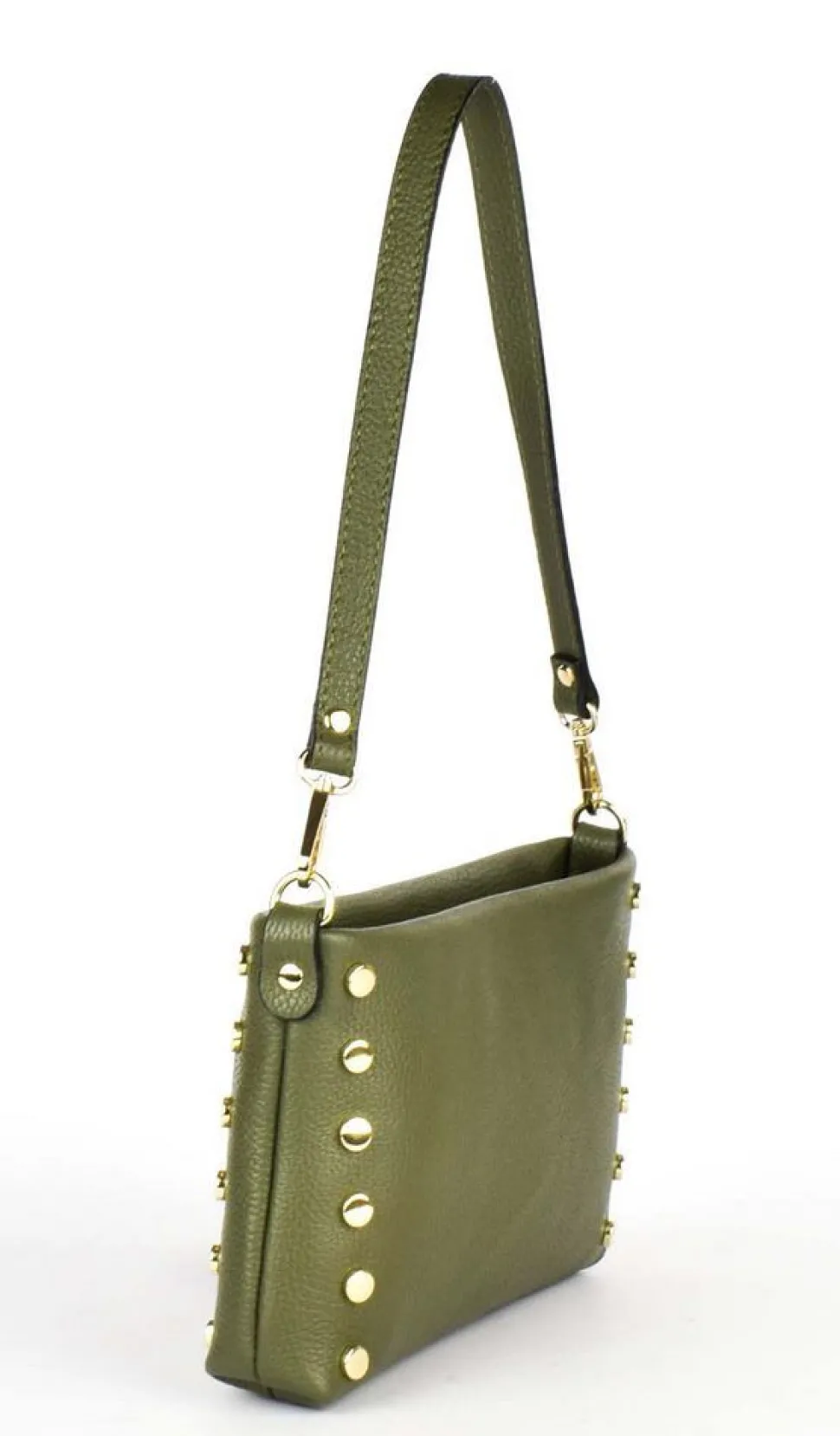Borsa a spalla in pelle 20151 Verde