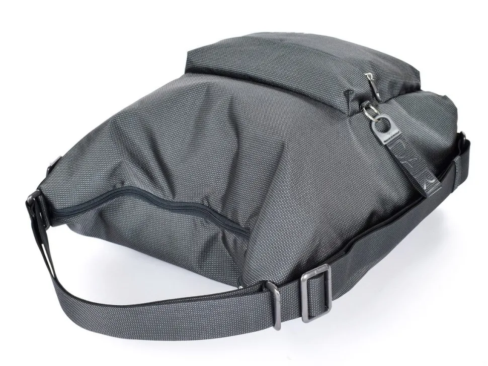 Borsa a spalla zaino Mandarina Duck MD20 MT09 Grigio Steel