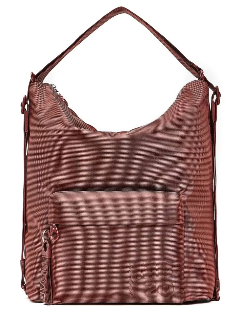Borsa a spalla zaino Mandarina Duck MD20 MT09 Caramel Cafe