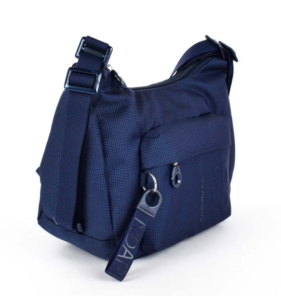Borsa a spalla zaino Mandarina Duck MD20 MT22 Dress Blue