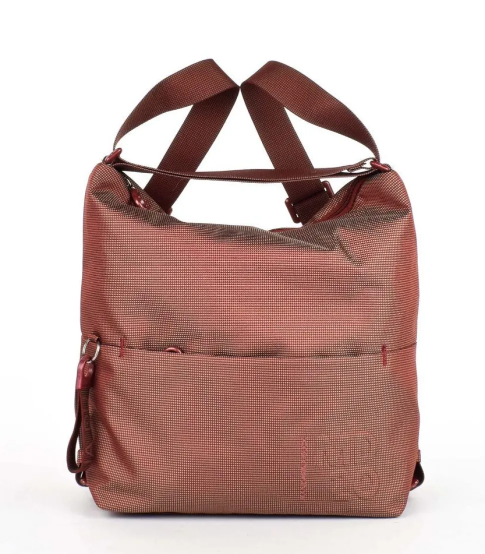 Borsa a spalla zaino Mandarina Duck MD20 MT38 Caramel Cafe