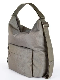 Borsa a spalla zaino Mandarina Duck MD20 MT09 Taupe