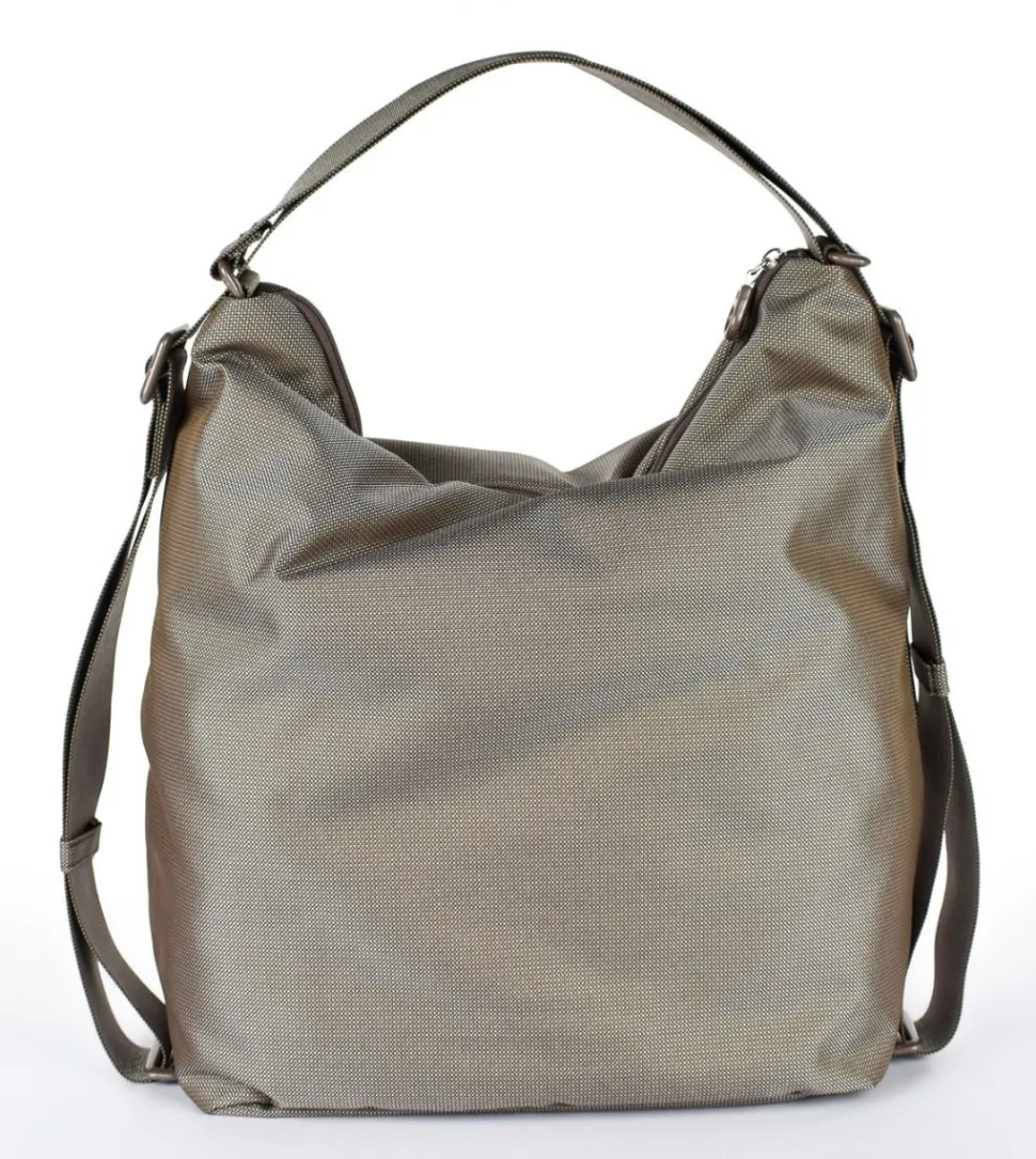 Borsa a spalla zaino Mandarina Duck MD20 MT09 Taupe