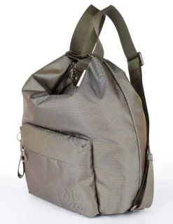 Borsa a spalla zaino Mandarina Duck MD20 MT09 Taupe