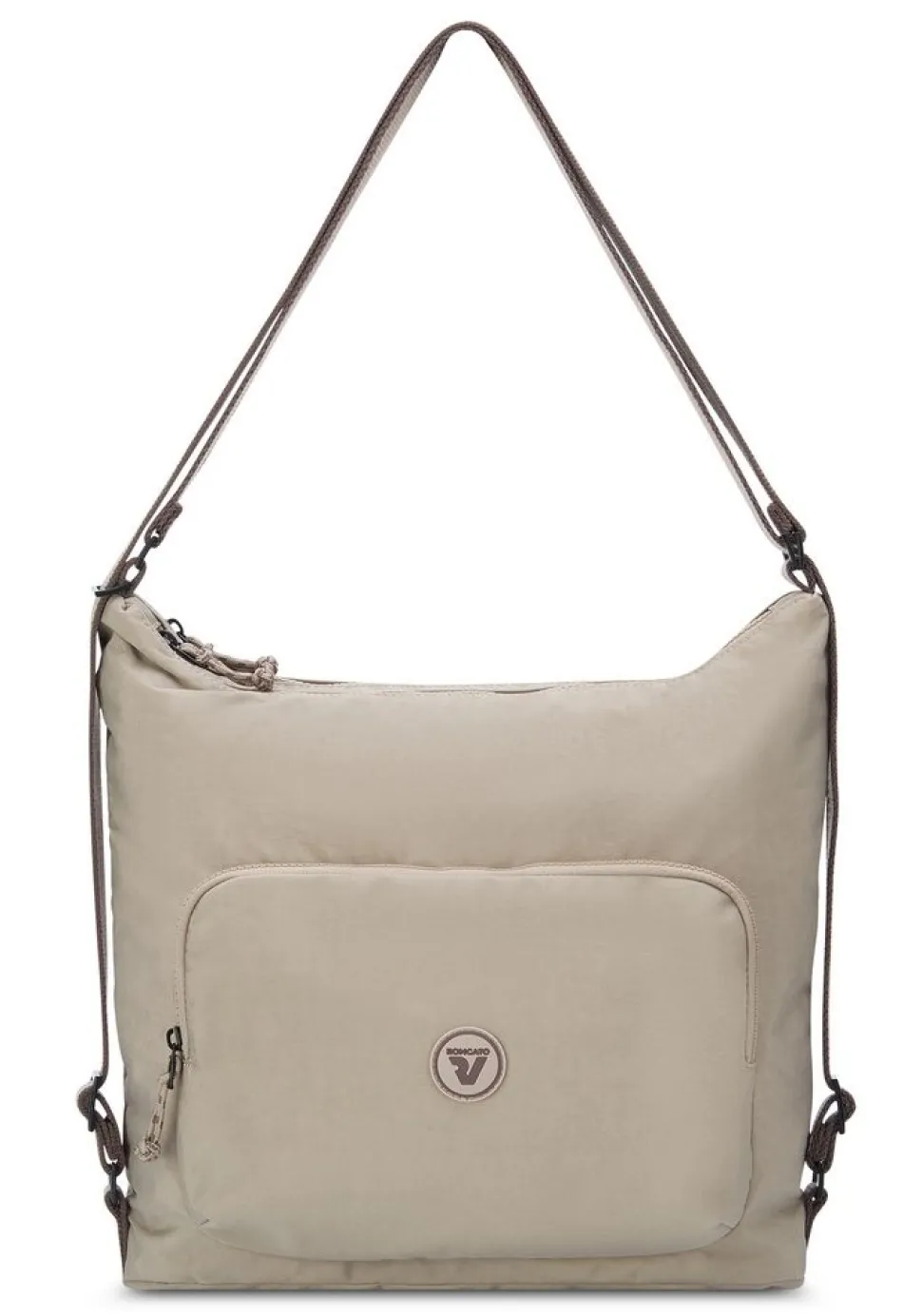 Borsa a spalla zaino Roncato Rolling 5233 Ecru