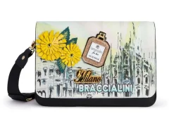 Borsa a tracolla Braccialini Cartoline Milano