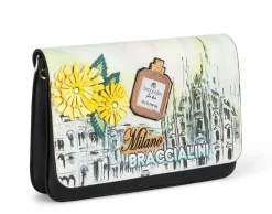 Borsa a tracolla Braccialini Cartoline Milano