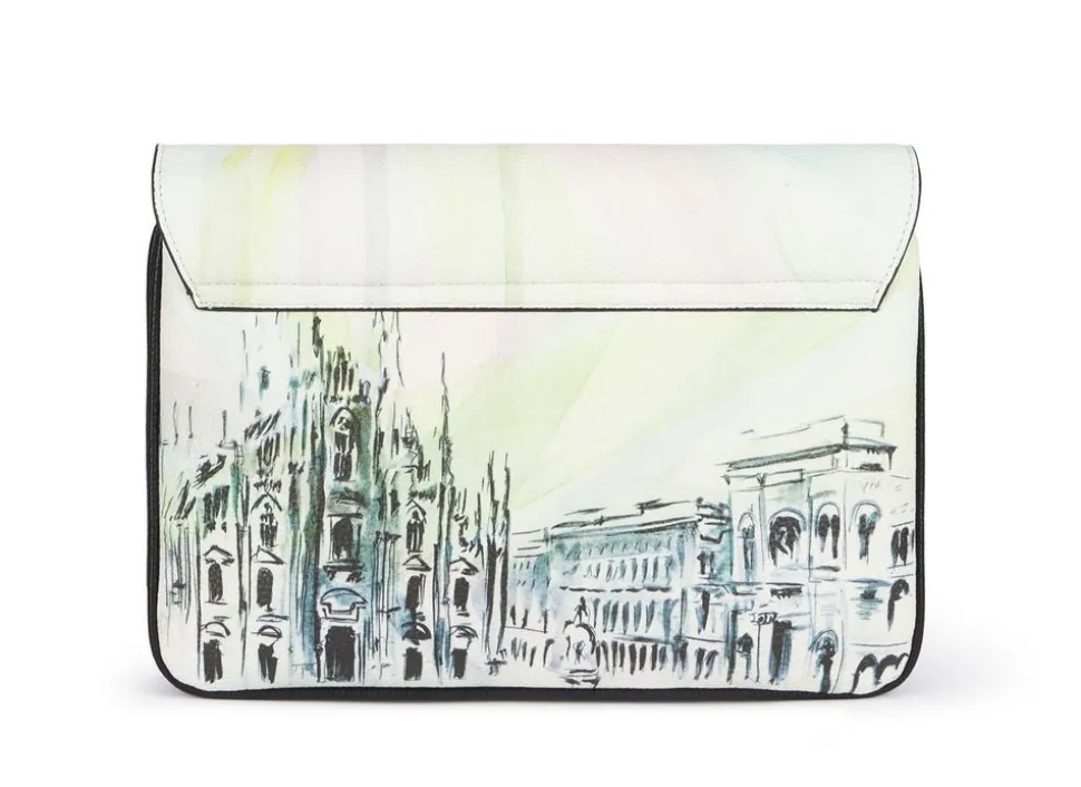 Borsa a tracolla Braccialini Cartoline Milano