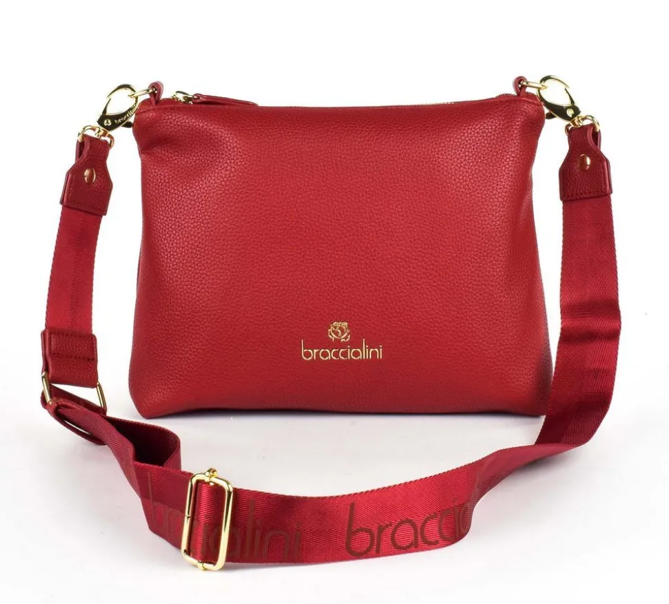 Borsa a tracolla Braccialini Beth Rossa
