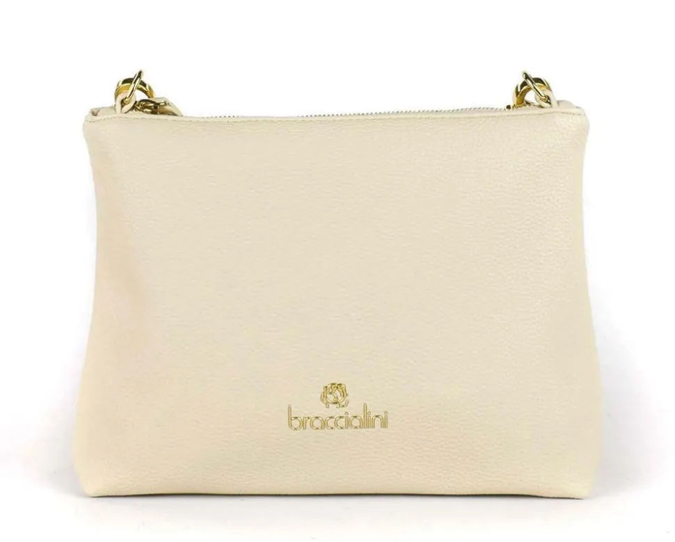 Borsa a tracolla Braccialini Beth Beige