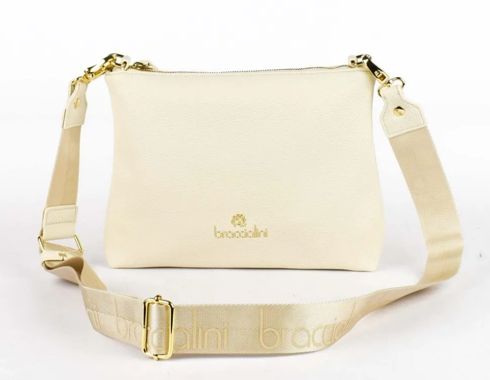 Borsa a tracolla Braccialini Beth Beige