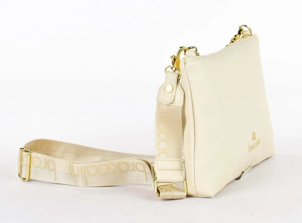 Borsa a tracolla Braccialini Beth Beige