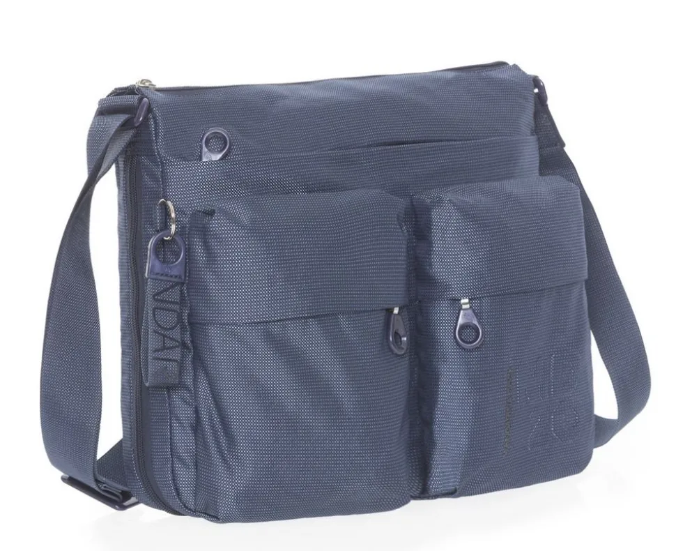 Borsa a tracolla espandibile Mandarina Duck MD20 MTX6 Atlantic Sea