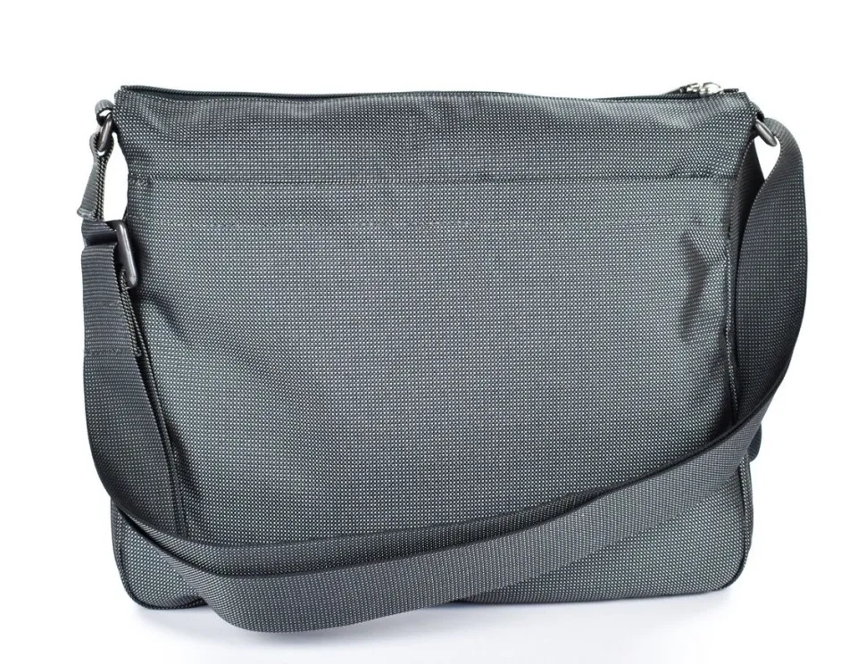 Borsa a tracolla espandibile Mandarina Duck MD20 MTX6 Grigio Steel