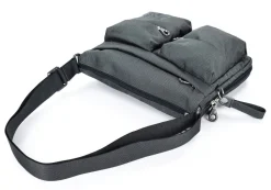 Borsa a tracolla espandibile Mandarina Duck MD20 MTX6 Grigio Steel