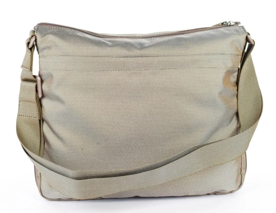 Borsa a tracolla espandibile Mandarina Duck MD20 MTX6 Taupe