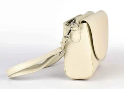 Borsa a tracolla in pelle 20008 Beige